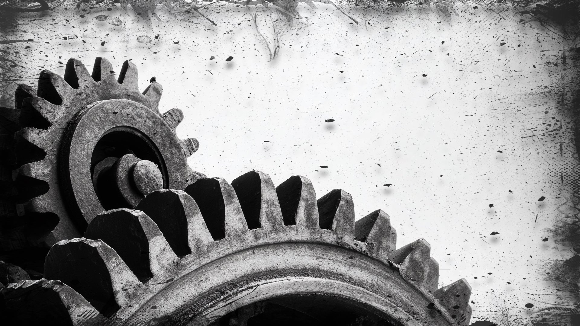 Sample Pack Collection Banner - Industrial Design on grunge bakground - SAMPLES - Definition of Hardtechno