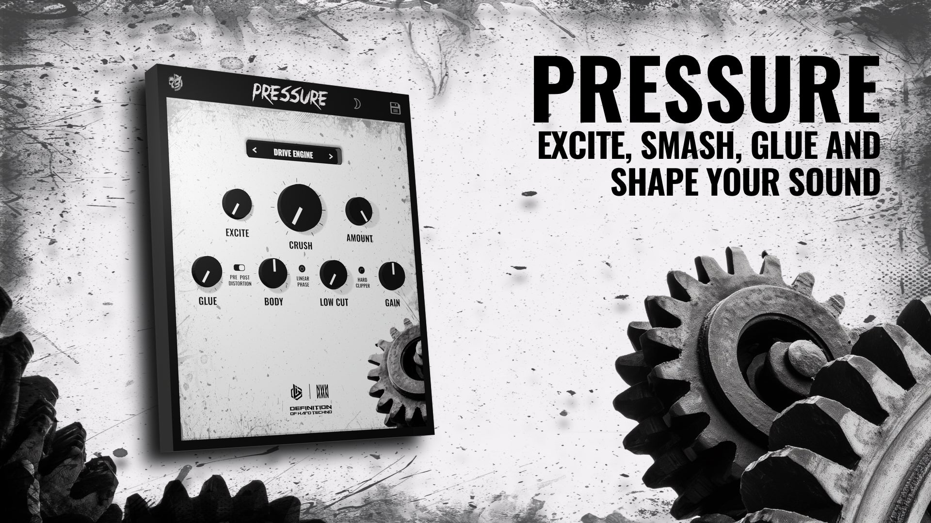 Our first Audio Plugin! PRESSURE - Excite, Smash, Shape and Glue your Sound!