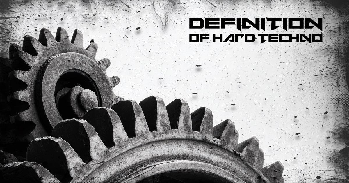 Definition Of Hard Techno Banner