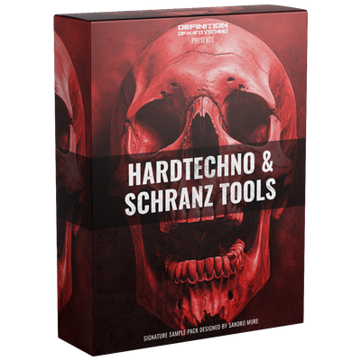 HARDTECHNO & SCHRANZ TOOLS - Definition of Hardtechno - Sample Pack Product Cover Artwork